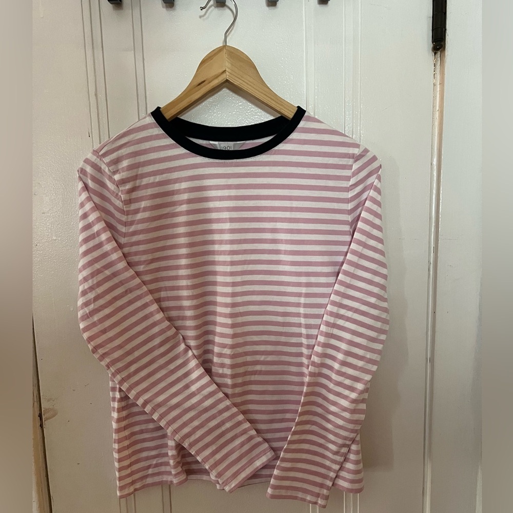1901 Pink Stripped Shirt